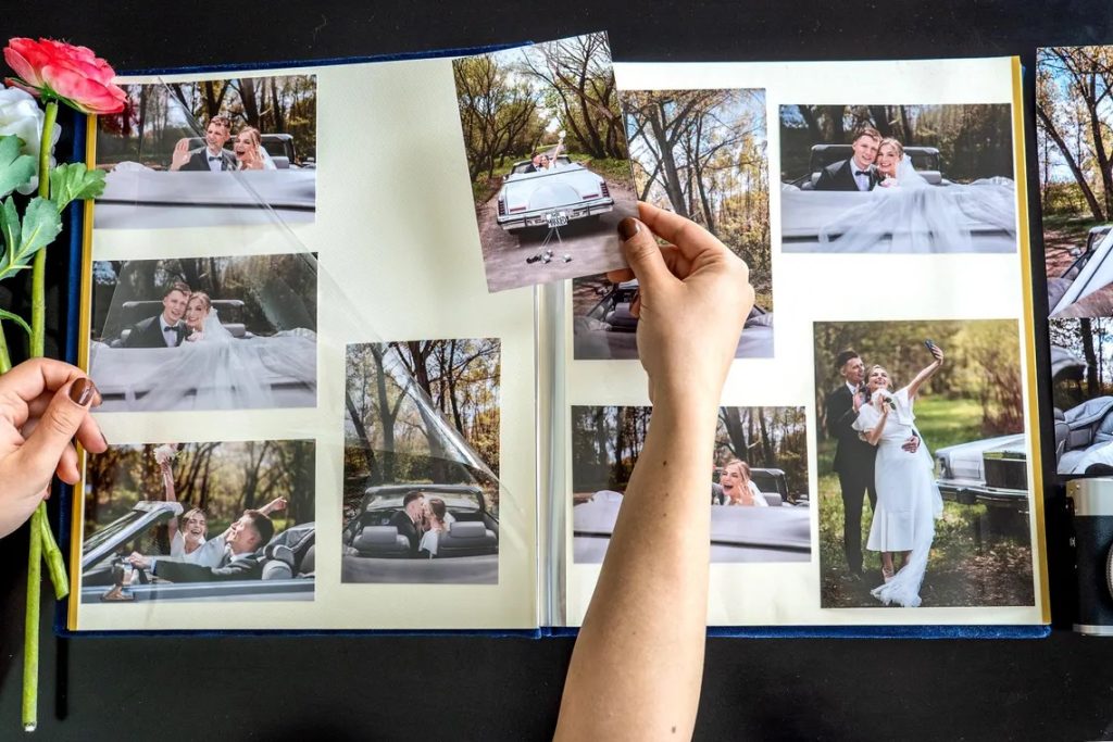 Instax/Polaroid uyumlu yapışkanlı albüm sayfası